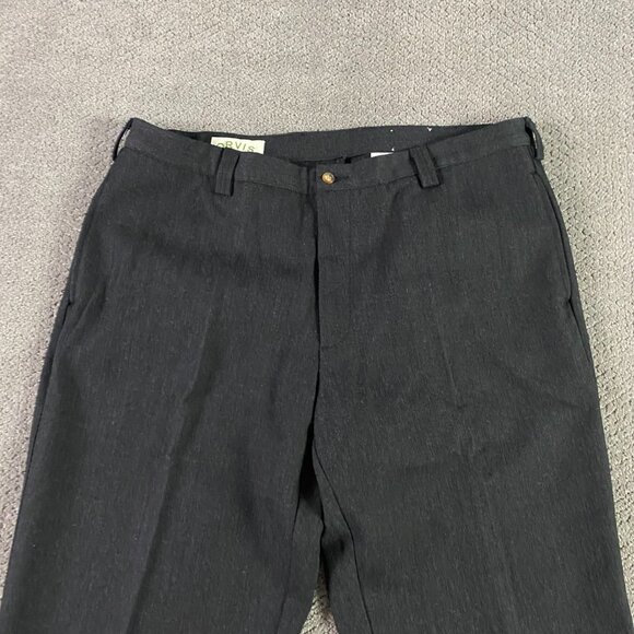 NWT Orvis Washable Wool Twill Pants Men's Size 40 Cotton Charcoal - Picture 2 of 12